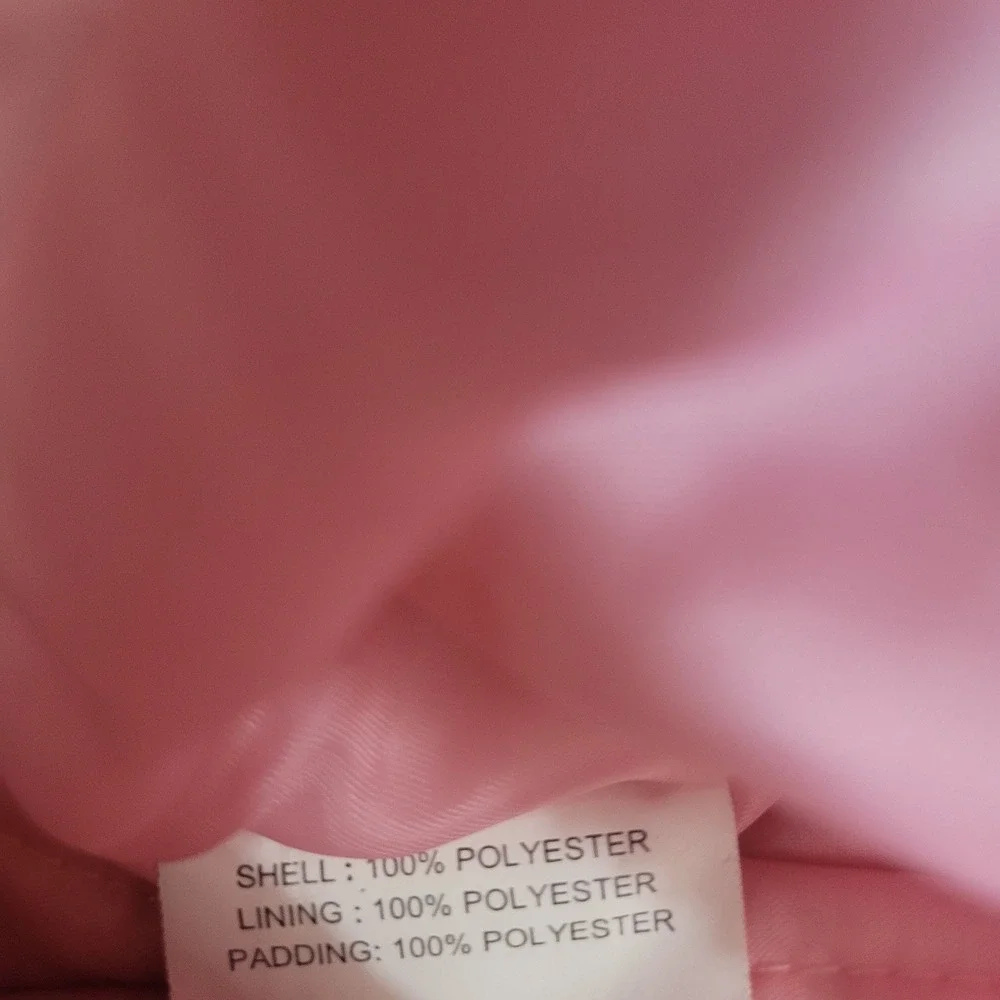 OshKosh B'Gosh Size 12M Snow Bib Overalls  Pink Floral Insulated Winter Pants